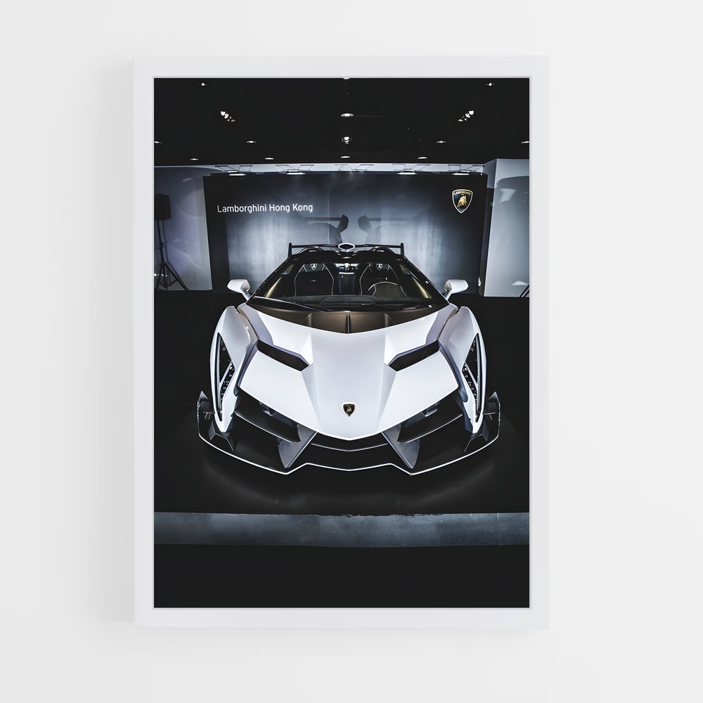 Poster Vision Électrique – affiche Lamborghini (vue 3)